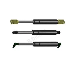 Vad är ljudnivån från gasfjädrar i tåg under drift?